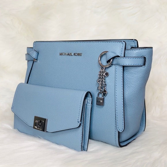 3PCS Michael Kors Cassie Messenger Wallet Charms - Picture 2 of 8